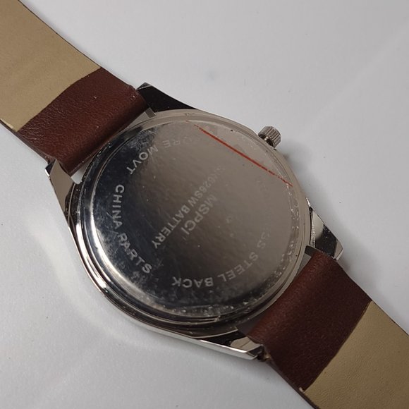 Tortoise And Brown Band Watch - Picture 9 of 12